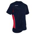 Defender Baseball Jersey NAV/RED 3XL Enkel baseballdrakt