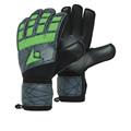 Hawk XH GK Gloves SR SORT/GRØNN 9 Keeperhansker med Flat Cut