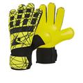 Leopard XH GK Gloves NYEL/BLK 10 Keeperhansker med Flat Cut