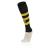 Hoops Socks BLK/YEL S Stillige fotballsokker - Unisex 