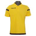 Macron Travel Polo Piquet YEL/BLK M Poloskjorte