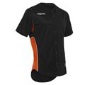 Defender Baseball Jersey BLK/ORA XXL Enkel baseballdrakt