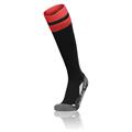 Azlon Socks BLK/RED M Fotballsokker - Unisex