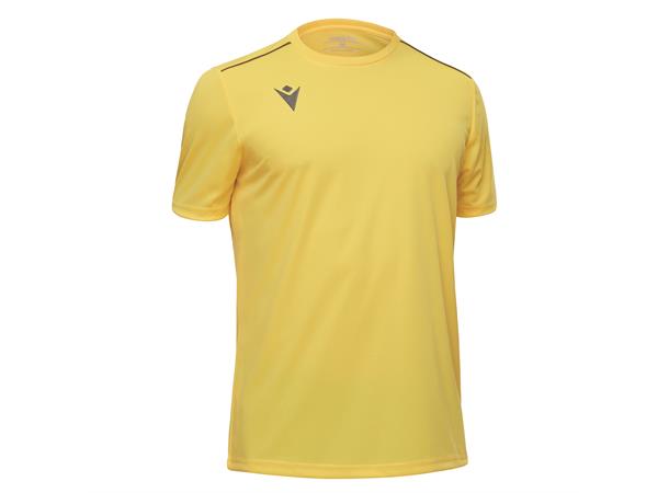 Rigel Hero Shirt SS YEL 3XS Teknisk trenings t-skjorte - Unisex 