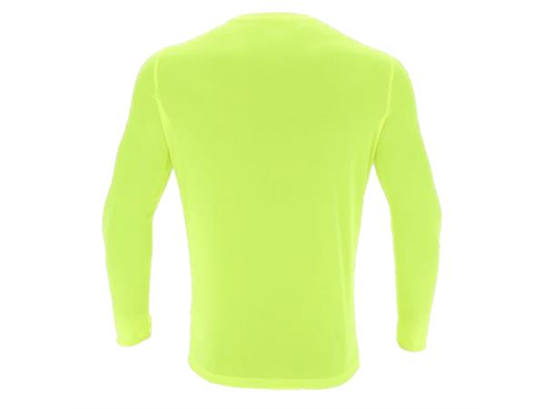 Rigel Hero Shirt LS NYEL 4XS Teknisk treningsdrakt  lang arm- Unisex 