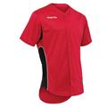 Defender Baseball Jersey RED/BLK XXL Enkel baseballdrakt