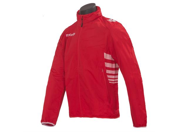 Macron Custom Antivento Jakke RED 3XS Overtrekksjakke 
