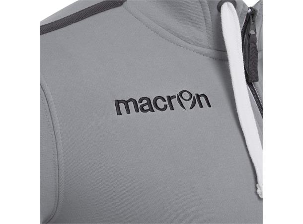 Motown Full Zip Hooded Jacket GRY XXS Hettejakke i bomullsmiks 