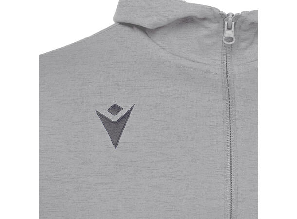 Cello Full Zip Hooded Sweatshirt GRY XXL Hettejakke i børstet fleece - Unisex 
