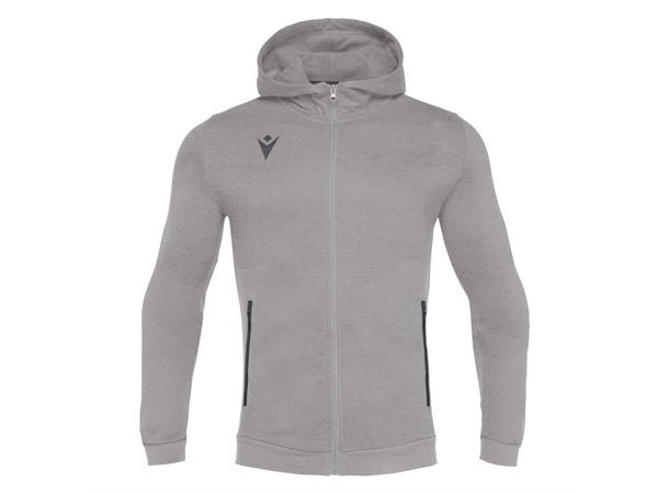 Cello Full Zip Hooded Sweatshirt GRY XXL Hettejakke i børstet fleece - Unisex 