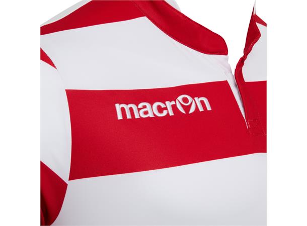 Kepler Shirt Shortsleeve RED/WHT M Teknisk trenings- og kampdrakt - Unisex 