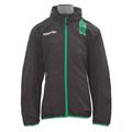 Macron Antivento Zip Jakke BLK/GRN 4XL Vindjakke