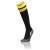 Azlon Socks BLK/YEL XS Fotballsokker - Unisex 