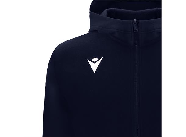 Drum Hooded Womens Jacket NAV XS Fritidsjakke i børstet fleece til dame 