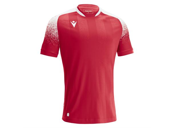 Alioth Shirt RED/WHT XL Teknisk spillerdrakt i ECO-tekstil 
