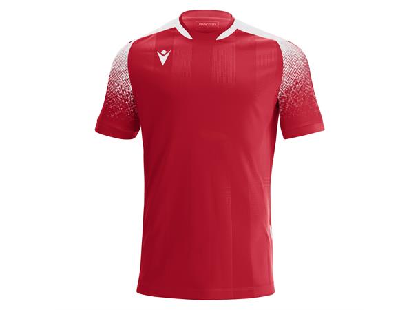 Alioth Shirt RED/WHT XL Teknisk spillerdrakt i ECO-tekstil 