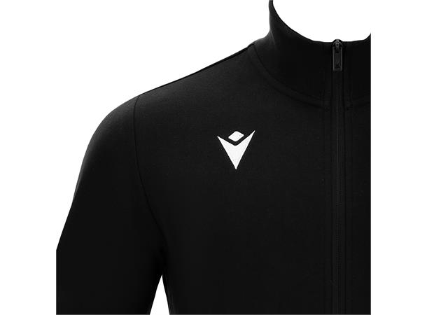 Beat Full Zip Sweathshirt BLK M Fritidsjakke i børstet fleece - Unisex 