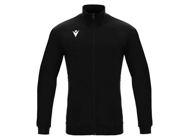 Beat Full Zip Sweathshirt BLK M Fritidsjakke i børstet fleece - Unisex 