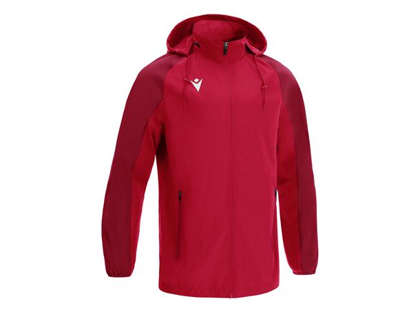 Elbrus Full Zip Rain Jacket RED XL Teknisk regnjakke - Unisex 