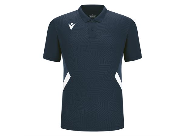 Rap Polo NAV/WHT L Teknisk poloskjorte - Unisex 