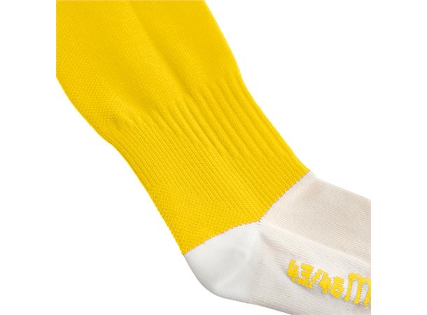 Round Socks Evo YEL XL Komfortable fotballsokker - Unisex 