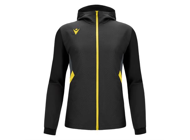 Tiamat Full Zip Hoody BLK/YEL 3XS Teknisk hettejakke - Unisex 