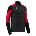 Izel Training 1/4 Zip Top BLK/RED XXL Teknisk treningsgenser - Unisex