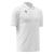 Aulos Polo WHT/SLV M Teknisk poloskjorte - Unisex 