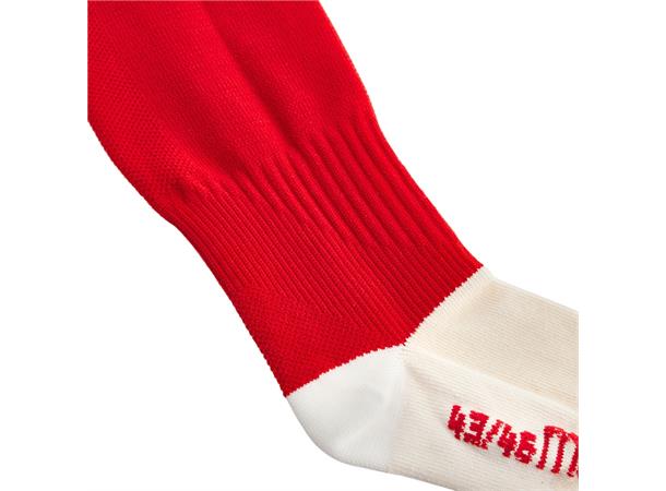 Round Socks Evo RED L Komfortable fotballsokker - Unisex 