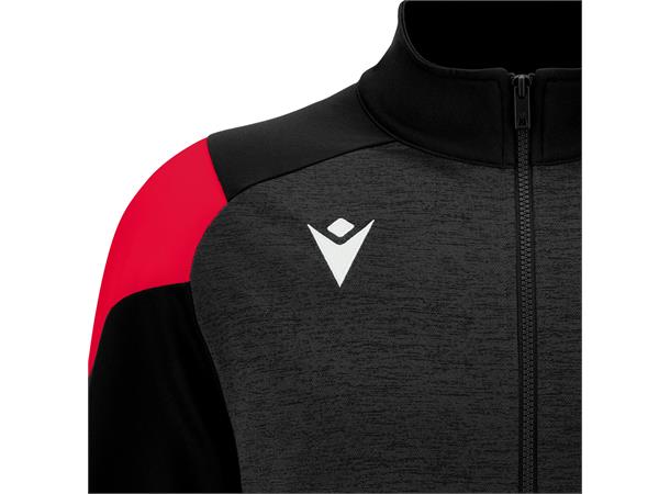 Vanir Travel Full Zip Top BLK/RED L Teknisk overtrekksjakke - Unisex 