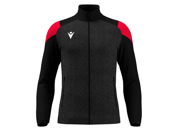 Vanir Travel Full Zip Top BLK/RED L Teknisk overtrekksjakke - Unisex 