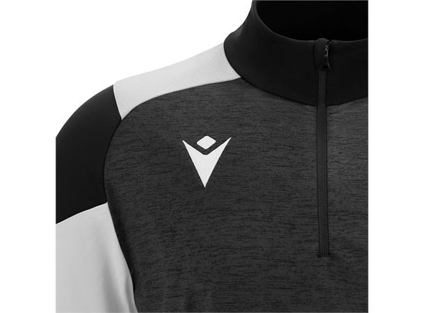 Izel Training 1/4 Zip Top BLK/WHT 3XL Teknisk treningsgenser - Unisex 