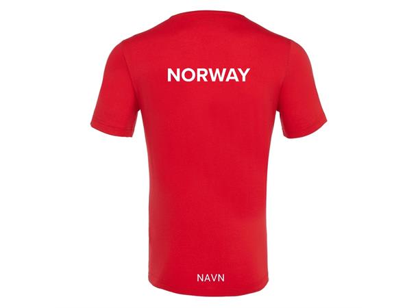 NSF Boost Eco T-Skjorte Rød 