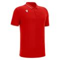 Comedy Eco Polo RED S Poloskjorte i Ecotekstil- Unisex