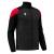 Vanir Travel Full Zip Top BLK/RED XS Teknisk overtrekksjakke - Unisex 
