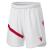 Shen Eco Match Day Shorts WHT/RED 3XS Teknisk shorts i ECO-tekstil - Unisex 