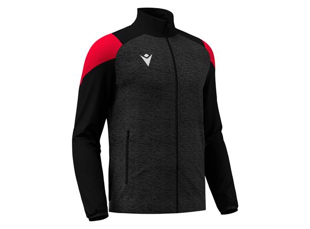 Vanir Travel Full Zip Top BLK/RED XS Teknisk overtrekksjakke - Unisex 