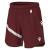 Shen Eco Match Day Shorts CRD/WHT 3XS Teknisk shorts i ECO-tekstil - Unisex 