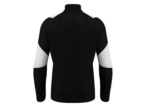 Izel Training 1/4 Zip Top BLK/WHT L Teknisk treningsgenser - Unisex 