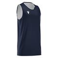 X500 Basket Shirt NAV/WHT 3XL Vendbar teknisk basketdrakt - Unisex
