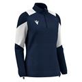 Chantico 1/4 Zip Top Wmn NAV/WHT XXS Teknisk treningsgenser til dame