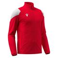 Vanir Travel Full Zip Top RED/WHT S Teknisk overtrekksjakke - Unisex