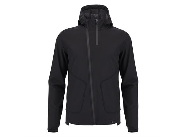 Tomtor Icon jacket BLK 4XL Softshell jakke med hette - Unisex 