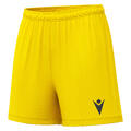 Nebula Woman Shorts YEL S Teknisk kamp-og treningsshorts til dame