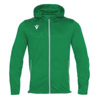 Freyr Hoody Full Zip Top GRN XL Overtrekksjakke - Unisex